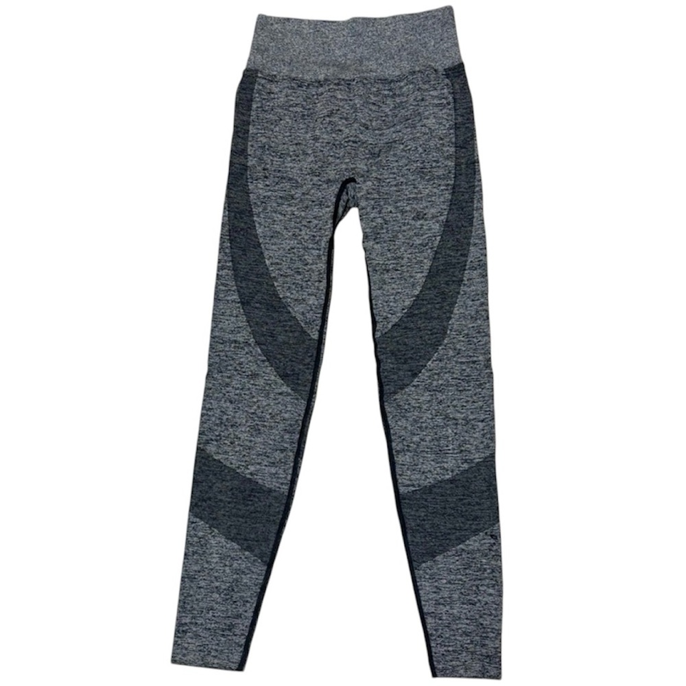 PINK VS Seamless Gray and Black Leggings size Small